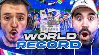 DUEL DRAFT WORLD RECORD VS LE MONTEUR  & 3 MIN CHALLENGE  #1 - FC 24 Ultimate Team