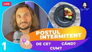 Dr. Cezar Live  Postul - De ce Cum Când Cât ? - Partea 13