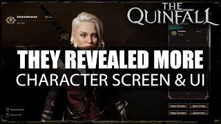 The Quinfall MMORPG Has Revealed The Character Selection Screen  Loading Screen UI