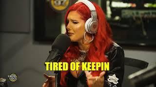 JUSTINA VALENTINE    FUNK FLEX FREESTYLE WITH LYRICS