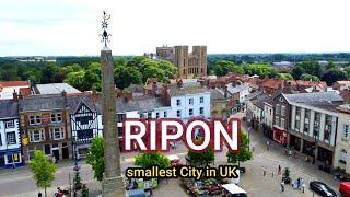 Ripon Walk amazing one is smallest City in UK North Yorkshire #GimbalWalkWithMe