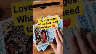 Love messages for u. ️  Reconnection. #love #shorts #shortsvideo #tarot #zodiac zodia