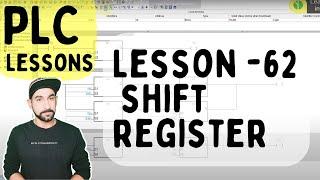 Lesson 62- PLC Shift register Instruction read and write