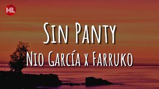 Nio García x Farruko - Sin Panty Letra  Lyrics