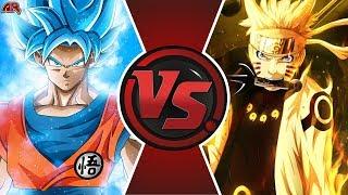 GOKU vs NARUTO ANIME MOVIE Naruto vs Dragon Ball Super Movie  Cartoon Fight Animation