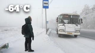 Ir al Colegio a -64 °C en la Ciudad Más Día del Mundo  Yakutsk Siberia