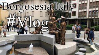 Borgosesia The Most Beautiful City In Itlay  Walking Tour  Around City  Itlay Village Vlogs