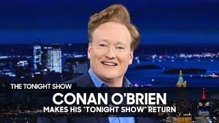 Conan O’Brien Makes His Tonight Show Return and Reminisces on His Time Hosting Late Night