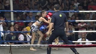 11 Year Old Knocks Out 16 Year Old Jodie TigerMuayThai vs Gingaew Sakniranrat