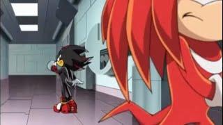 Sonic X ep73 - Knuckles vs Shadow Japanese