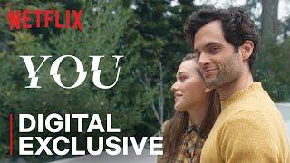 Penn Badgley and the cast of You Season 2 prank Victoria Pedretti  Netflix