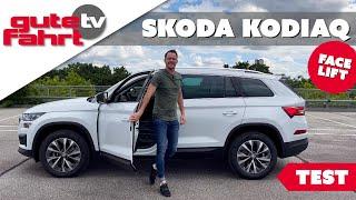 7 Sitze 900 km Reichweite 2.000 Liter Kofferraum Top-SUV Skoda Kodiaq Facelift MY 2023 im TEST