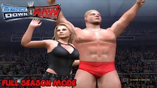 WWE SmackDown vs Raw - Full Season Mode w Garrison Cade PS2