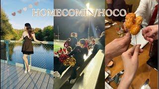 HOMECOMING 🪩 GRWM+VLOGFlex programSenior year