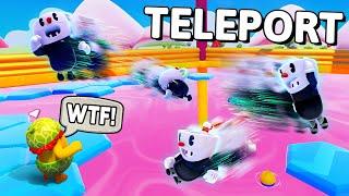 New Teleport Ability Seem Overpowered.. - Fall Guys WTF Moments #43 Season 3