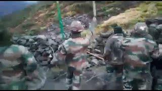 Viral video shows clash between Indian and Chinese troops updated