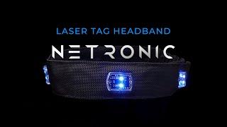 REVIEW NETRONIC laser tag headband - zombie mode and lightest in industry