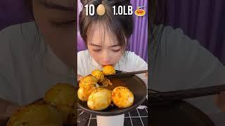 Super Fast Eating Challenge  10 eggs 1lb noodles in 1 minute   #asmr #food #shorts