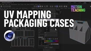 UV Mapping A Six Pack Case - Cinema 4D 2023