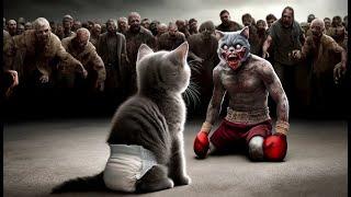 Fight for Daddy  Cat vs. Zombies