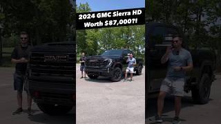 Five Reasons the 2024 GMC Sierra HD is *Worth* $87000