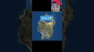 GTA 5 vs GTA 6 Map #shorts