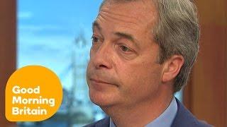 Nigel Farage Admits NHS Claims Were A Mistake  Good Morning Britain