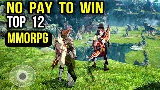 Top 12  NO PAY TO WIN MMORPG games for Android iOS  Best MMORPG Free to play game mobile