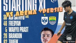 First two games of Brandon Scheunemann as a pro player PSIS Liga 1 BRI