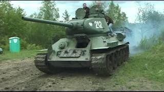 Czołg T-34 kamieniołom Wysoka.