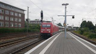Eisenbahnverkehr in Münster Westf Hbf Mit Br 401 442 146 644 429 3429 101 428 1428 643