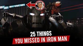 25 Things You Missed In Iron Man 2008 Movie  Explained In Hindi  MCU Movie Details