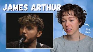 Vocal Coach Reacts to JAMES ARTHUR - Empty Space Live