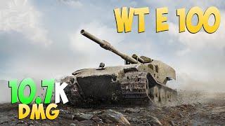 WT E 100 - 6 Kills 10.7K DMG - Point blank - World Of Tanks