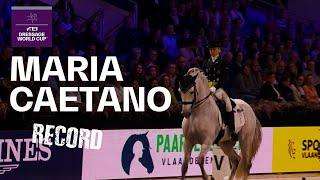 Maria Caetano & Coroado Record Breaking Performance  FEI Dressage World Cup™