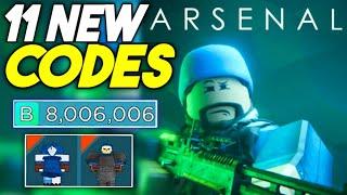 ️NEW UPDATE️ARSENAL ROBLOX CODES 2024 - ARSENAL CODES