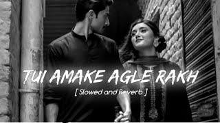 Tui Amake Agle Rakh  Slowed and Reverb  Raj Barman  Honeymoon  Bengali Songs  R.S.M Creator 