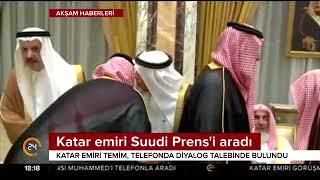 Katar Emiri Suudi Prensi aradı