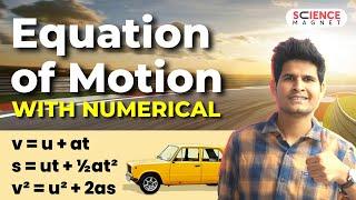 Equation of Motion with Numericals  Physics by Neeraj Sir #equation_of_motion #sciencemagnet