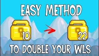 10 WLS TO 22 WLS EASY PROFIT + PROOF  Growtopia