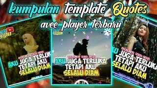 Kumpulan template Quotes avee player terbaru  kumpulan template avee player terbaru 2020