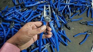 Manufacturing Process of Electricity Pliers In Small Indian Factory  Forging of pliers