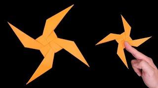 Origami Ninja Yıldızı - Kağıttan Yıldız Yapımı - Origami Shuriken