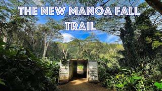 The newly renovated Manoa Falls Trail full lengths video.