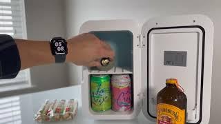 NXONE Mini Fridge8 Can 6 Liter Small Refrigerator Review