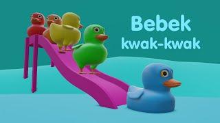Belajar Warna untuk Anak Bebek dan Kue Ulang Tahun Warna Warni - Video Edukasi Anak Indonesia