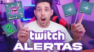 COMO CONFIGURAR ALERTAS EN STREAMS TWITCH  STREAMLABS  OBS 2022