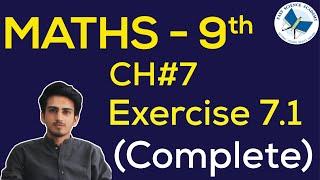 9th class math exercise 7.1 solution 9th Class Math FAST MATHEMATICS TUTORIALS