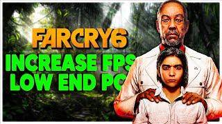 How to play Far cry 6 on Low end pc fix lag far cry 6