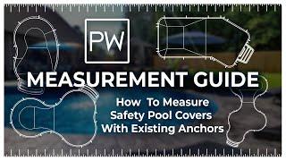 Measurement Guide  Safety Pool Covers With Existing Anchors  Pool Warehouse